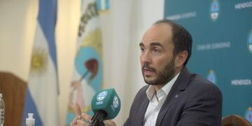 José Thomas, director general de Escuelas de Mendoza\u002E Foto: Prensa Gobierno de Mendoza\u002E