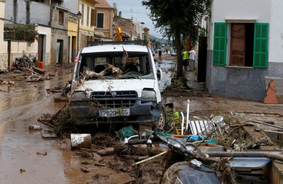 Al menos diez muertos a causa de las lluvias torrenciales en isla española de Mallorca