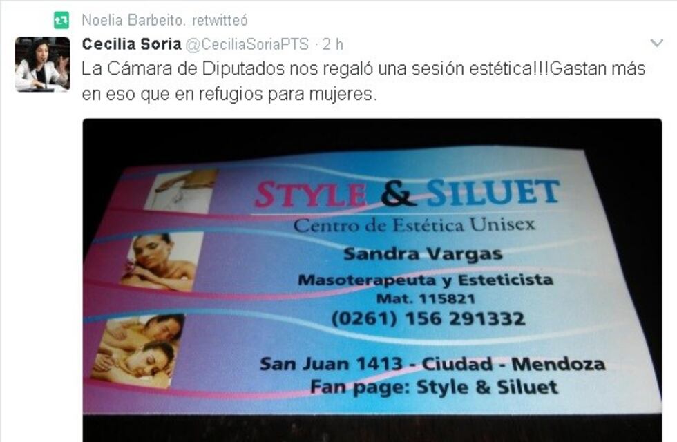 Polémica por los regalos a las diputadas en el Día de la Mujer