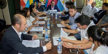 Reunión en el Concejo Deliberante de San Salvador de Jujuy