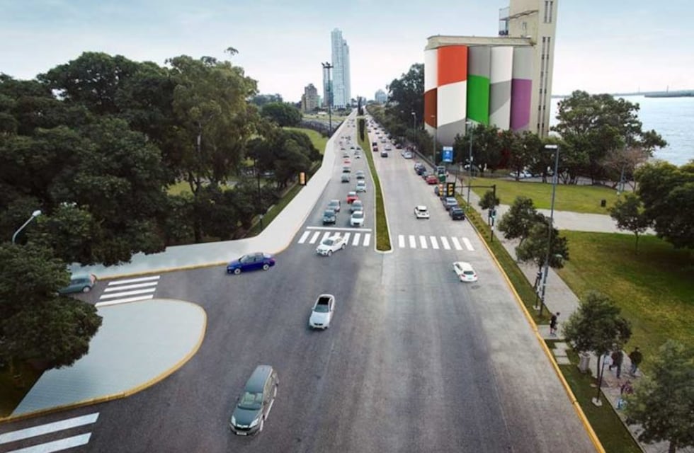 Buscan prohibir el estacionamiento en una zona de avenida de la Costa