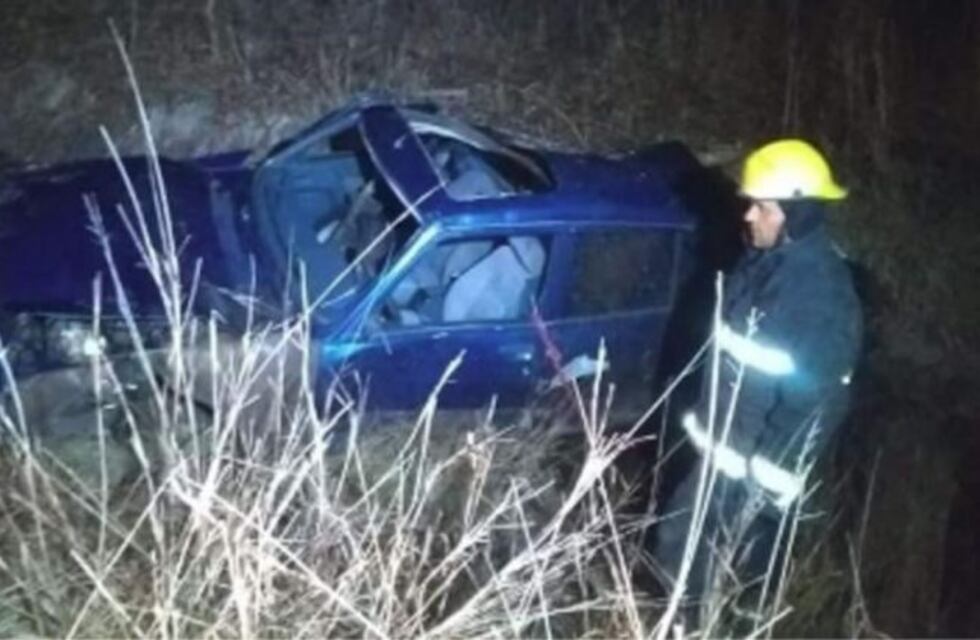 Una mujer murió tras un accidente y vuelco en Freyre