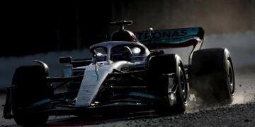 Hamilton, el más rápido en Barcelona.