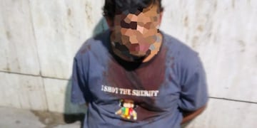 El hijo del hombre asesinado fue detenido. (Foto: Twitter)