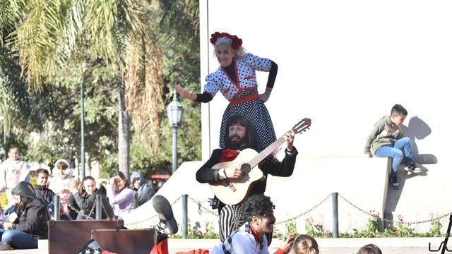 La Plaza 25 de Mayo fue el escenario de una de las últimas funciones al aire libre