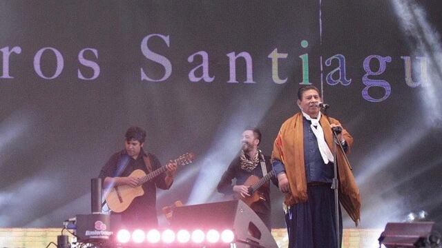 El primer plato fuerte del festival fue con Los Manseros Santiagueños.