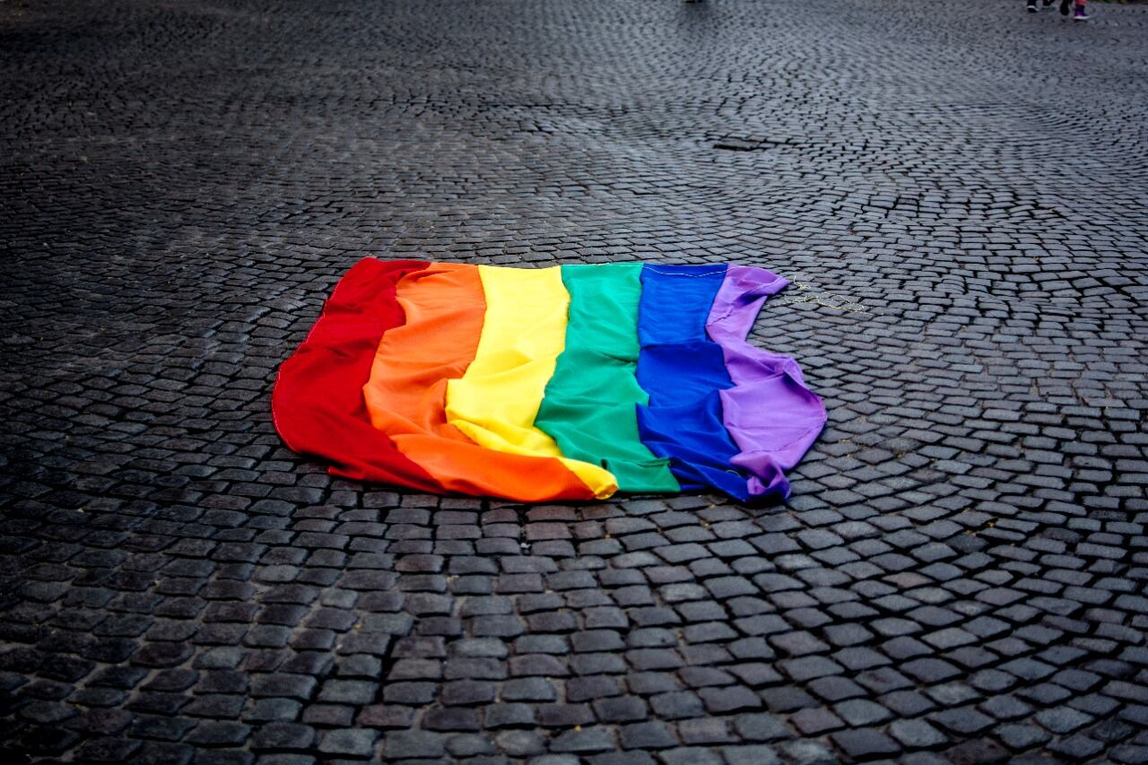 Marcha del Orgullo en Rafaela (Gentileza: Trinidad Bussolaro)