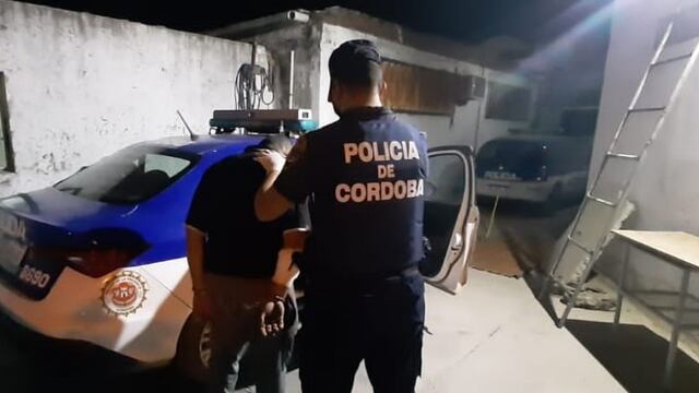 Villa María. La mujer qiedó detenida. Su pareja, también. (Gentileza Policia Departamental)