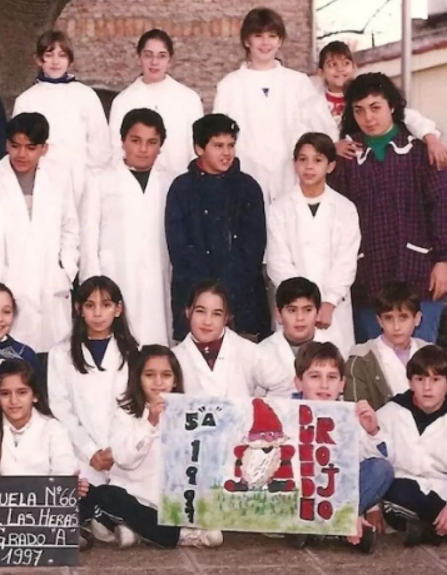 Las fotos inéditas de la infancia de Messi en Rosario