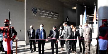 Zamora inauguró el nuevo edificio de la Dirección General de Rentas
