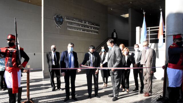 Zamora inauguró el nuevo edificio de la Dirección General de Rentas