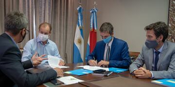 ENOHSA firmó tres convenios con el Gobierno de Entre Ríos por más de 1.421 millones de pesos