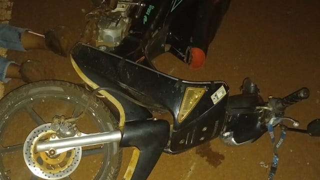 Terminó lesionado tras accidente vial en Eldorado.