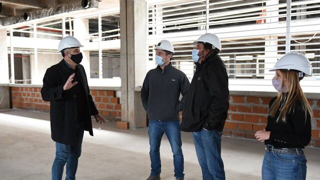 Recorrida de Castellano por el nuevo Hospital