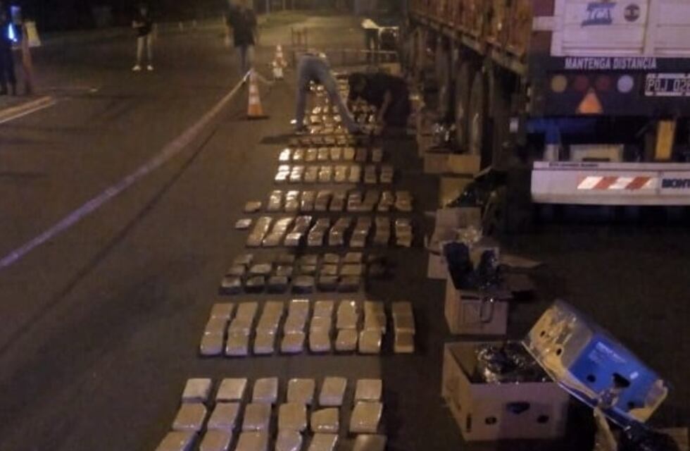 Villaguay: incautaron más de 322 kilos de marihuana ocultas en tablas de madera