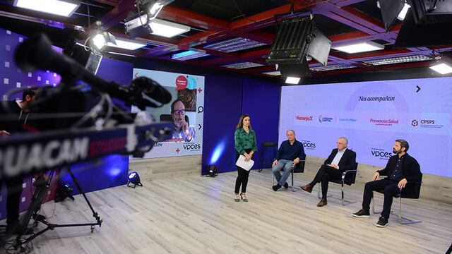Voces que suman: panel de Salud. (José Gabriel Hernández / La Voz)