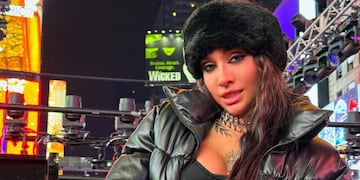 María Becerra fue la única argentina en el escenario de Times Square.