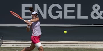 La tenista de 24 años viene de disputar los cuartos de final del Abierto de Bad Homburg.