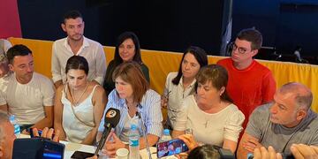 La precandidata presidencial Patricia Bullrich visitó el norte cordobés, junto a Rodrigo De Loredo y Luis Juez (La Voz).