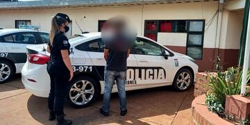 Rompió la prohibición de acercamiento y terminó detenido.