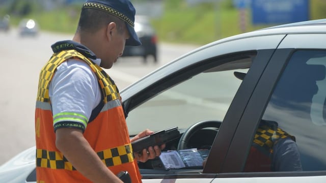 40 conductores dieron positivo de alcoholemia en Navidad.