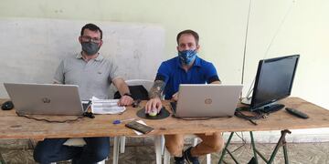 El Frente Amplio por Pérez se reunirá en un mismo local para el recuento de votos (Patricio Legrestti)