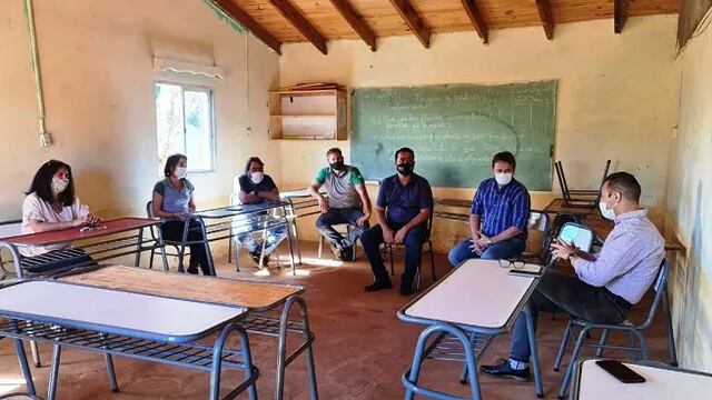 Se habilitan hoy las inscripciones en el IEA N°17 de Laguna Azul. Foto: Fabián Acosta