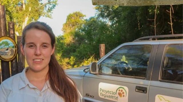 Lucero Corrales es la nueva guardaparques y coordinadora de colaboradores del Proyecto Yaguareté.
