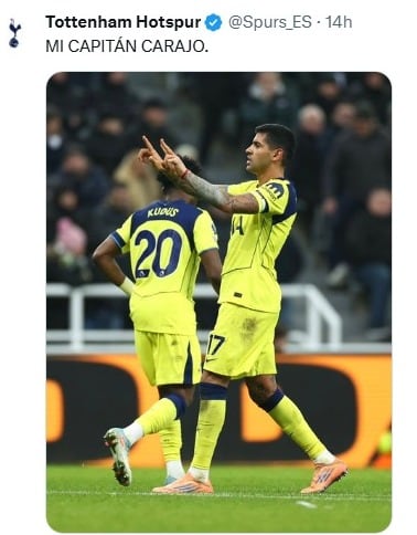 Cuti Romero anotó un doblete.