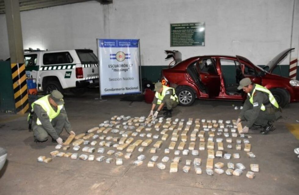 Llevaban casi 170 kilos de marihuana de Posadas a Itatí y los detuvieron