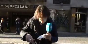 Reportero fue agredido brutalmente en Cataluña mientras cubría una manifestación de separatistas\u002E