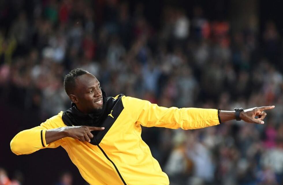 ¡Ídolo! Usain Bolt cumplió el sueño de los argentinos y enfrentó cara a cara a Gotze