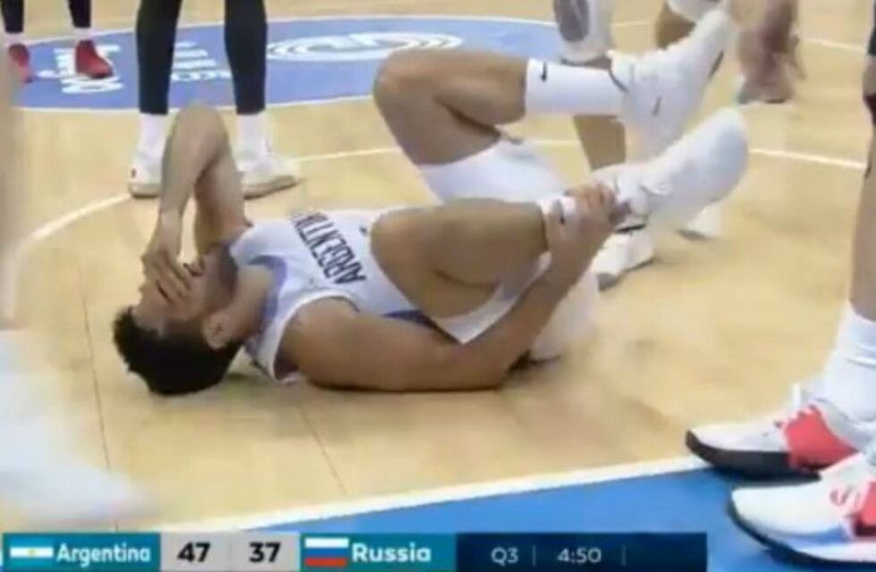 Preocupación en la selección por la lesión de Facundo Campazzo