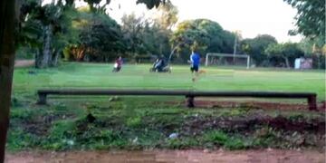 Los jóvenes no opusieron resistencia ante la intervención policial\u002E