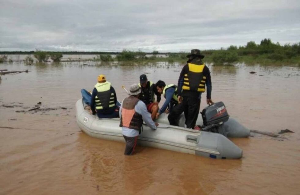 Finalizó la búsqueda de los dos hombres ahogados en el río Bermejo