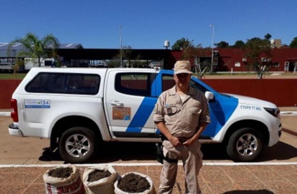 Secuestraron más de 60 kilos de marihuana