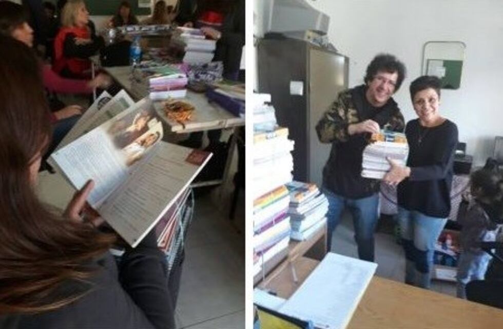 Entrega de material didáctico a la Modalidad Educación Contextos de Privación de la Libertad