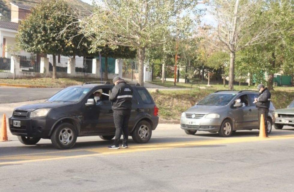 Se incrementan los controles vehiculares y de uso del tapabocas en Carlos Paz