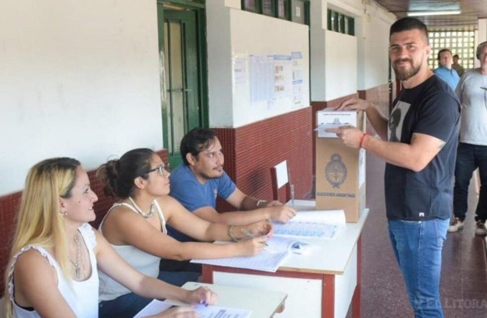 Votó el primer candidato a Diputado Nacional del Frente de Todos