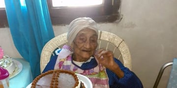 Una abuela de Joaquin V\u002E González cumplió 105 años (Facebook Municipalidad J\u002E V\u002E González)