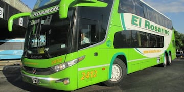 El robo ocurrió sobre un colectivo de la empresa El Rosarino que había salido de Rosario con destino a Retiro\u002E (Archivo)