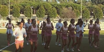 Las Leonas golearon 5-1 a Italia en el segundo amistoso en Roma\u002E (Twitter)