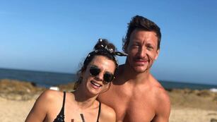 Nico Vázquez y Gime Accardi revivieron una escena de Casi Ángeles (Foto: Instagram)