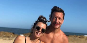 Nico Vázquez y Gime Accardi revivieron una escena de Casi Ángeles (Foto: Instagram)