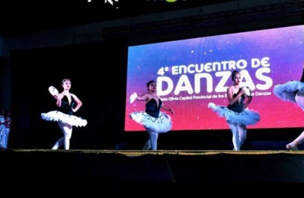 Mas de mil bailarines se presentaron en el 4° Encuentro de Danzas