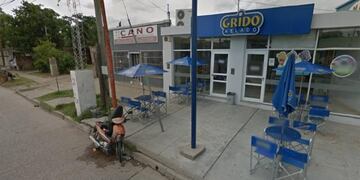 La heladería que quiso robar la menor, que estaba bajo los efectos de la droga\u002E