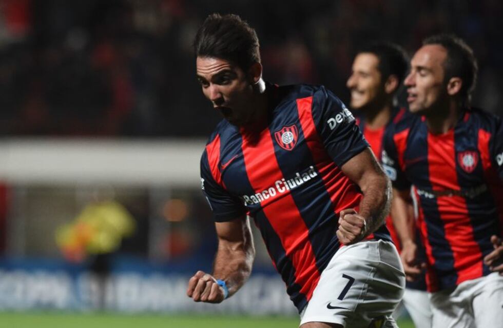 San Lorenzo venció 2 a 0 a Palestino en la ida de cuartos de la Sudamericana