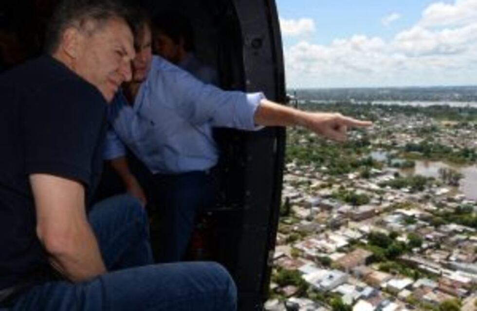 Macri este jueves supervisará la asistencia a los vecinos inundados de Arroyo Seco