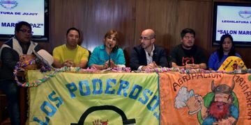 Anuncios de carnaval, en la Legislatura de Jujuy