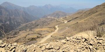 Ruta 73, a 5\u002E000 msnm, en Jujuy